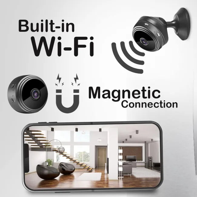 Mini Caméra de Surveillance HD sans Fil Wifi iP HD 1080P
