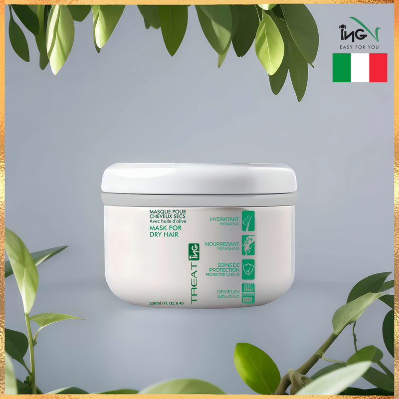 Masque pour Cheveux Secs - ING - 250 g