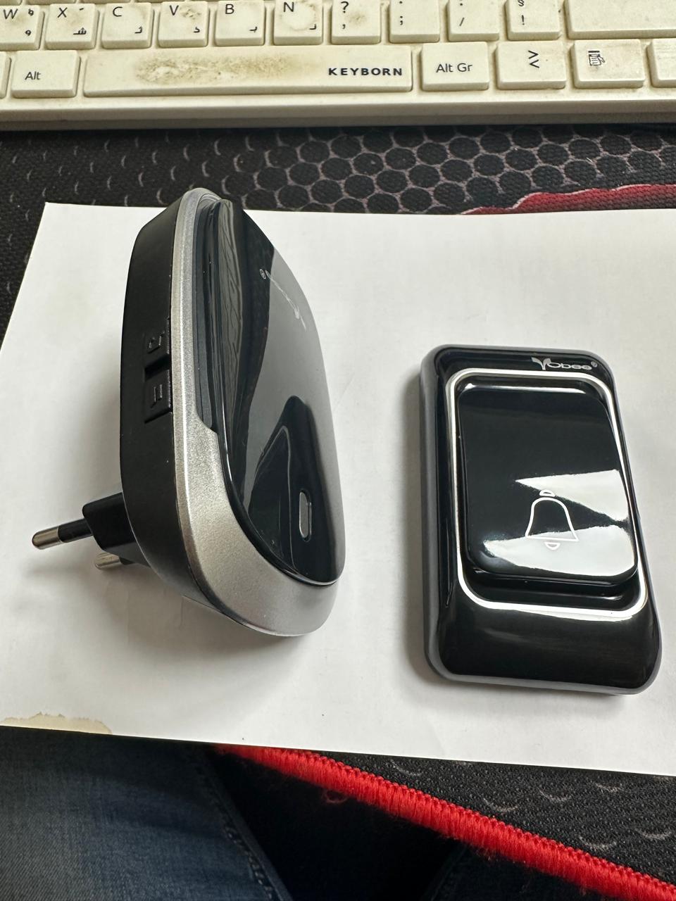 Sonnette sans Fil étanche, Carillon de Porte 32 Mélodies 100m