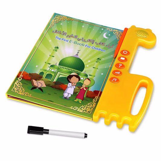 Islamic learning eBook, sketchpad, musical toy