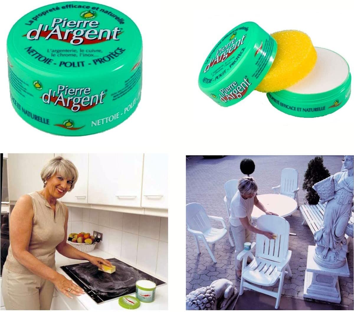 Pierre d'argent Détergent - Nettoyant universel 300gr