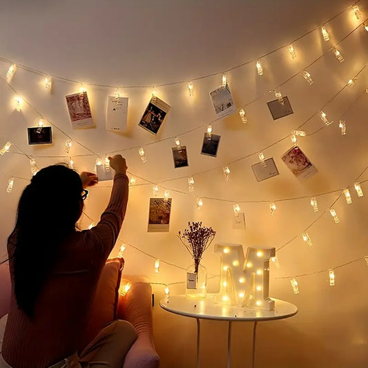 Guirlande lumineuse a LED pour photos