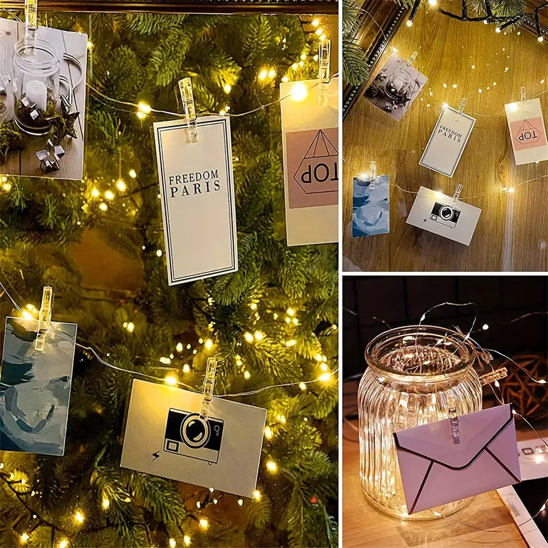 Guirlande lumineuse a LED pour photos