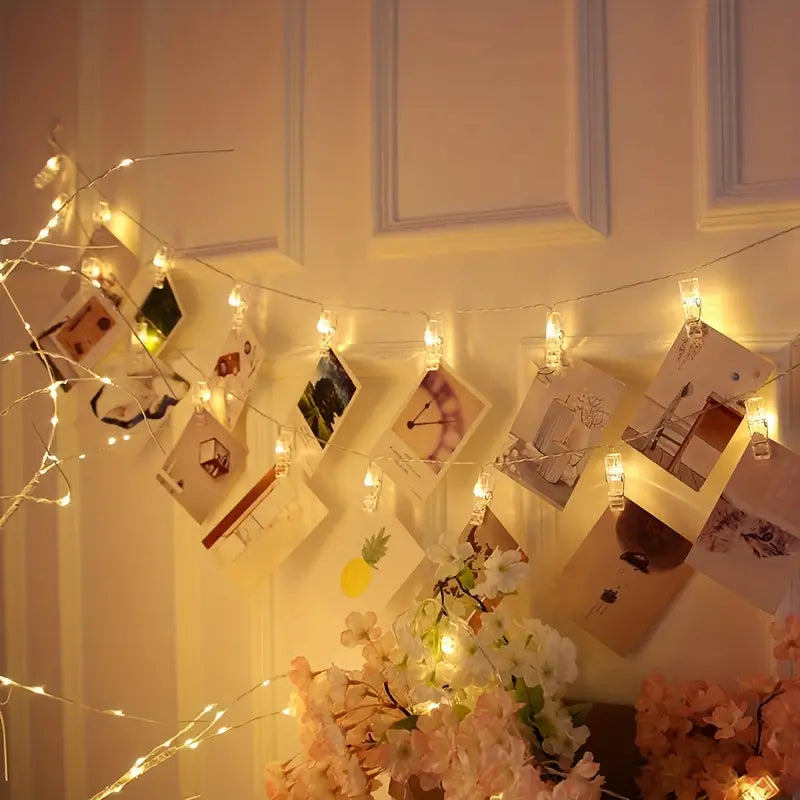 Guirlande lumineuse a LED pour photos