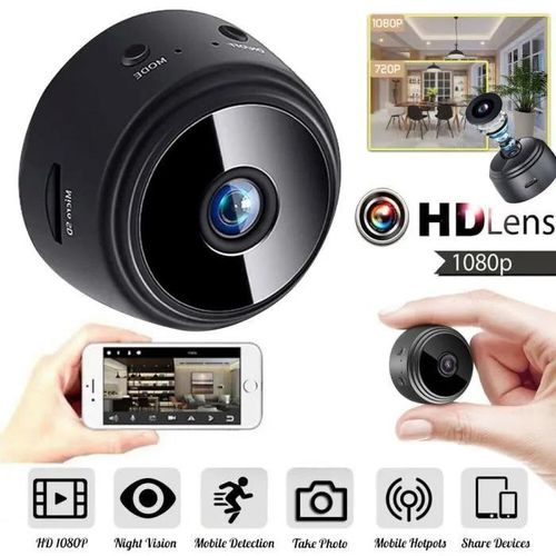 Mini Caméra de Surveillance HD sans Fil Wifi iP HD 1080P