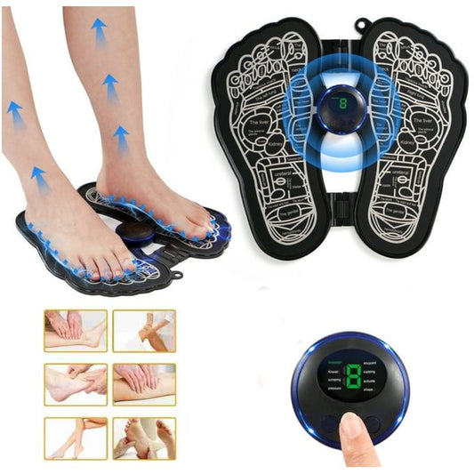Tapis de massage des pieds Stimulateur Musculaire Portable - Pliable