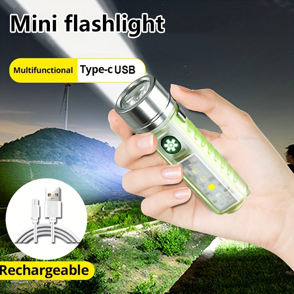 Lampe de poche LED aimants - torche de camping