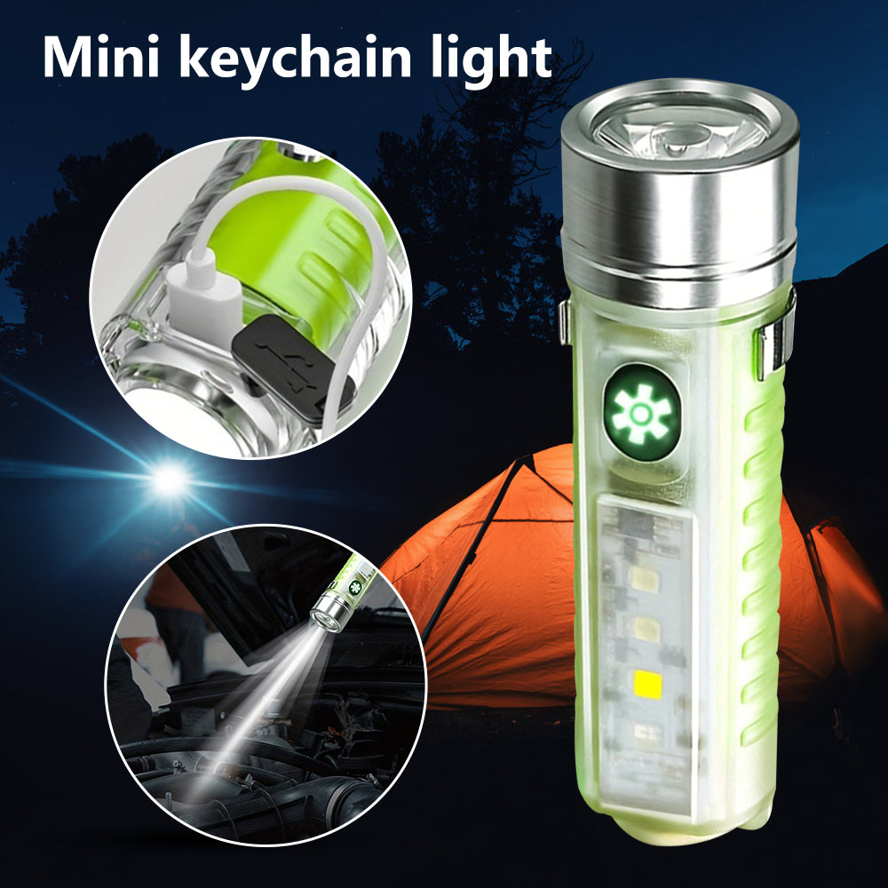 Lampe de poche LED aimants - torche de camping