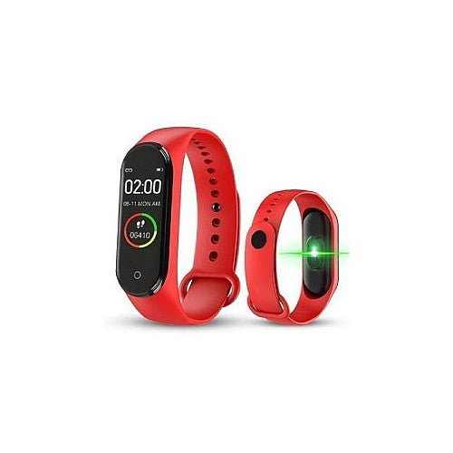 Smart Watch - Montre connectée Sport Health Bracelet - rouge