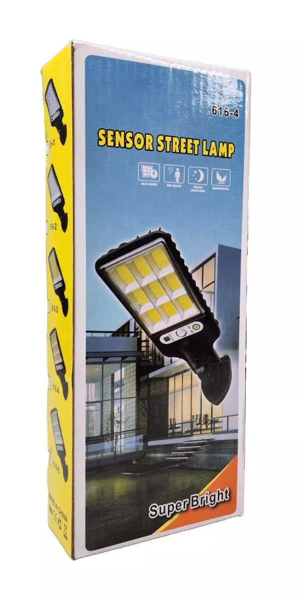 Lampe de Rue LED à Capteur Solaire 616-8