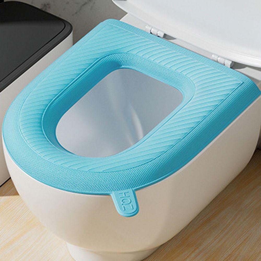 Abattant Siège coussin de toilette en silicone 40x37cm