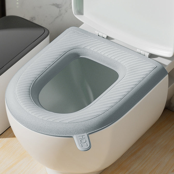 Abattant Siège coussin de toilette en silicone 40x37cm