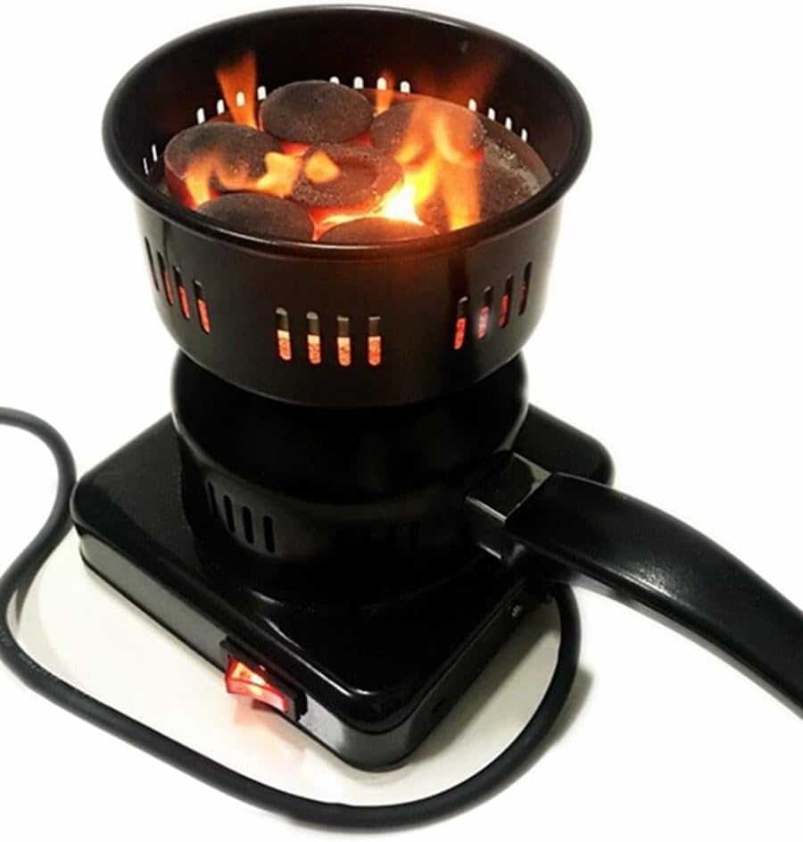 Réchaud et Grille électrique 3en1 en acier inoxydable