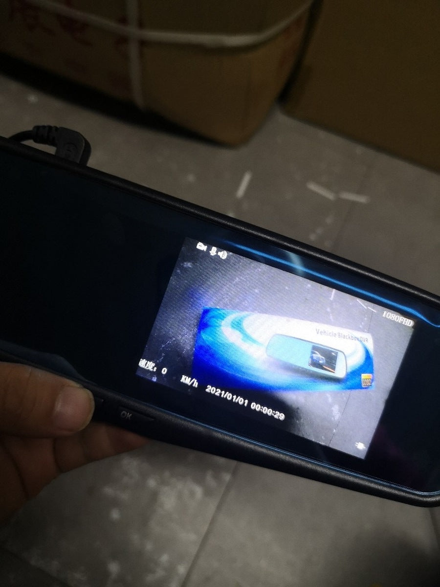 كاميرا سيارة أمامية وخلفية 1080 P مع رؤية ليلية ومراقبة 24/7