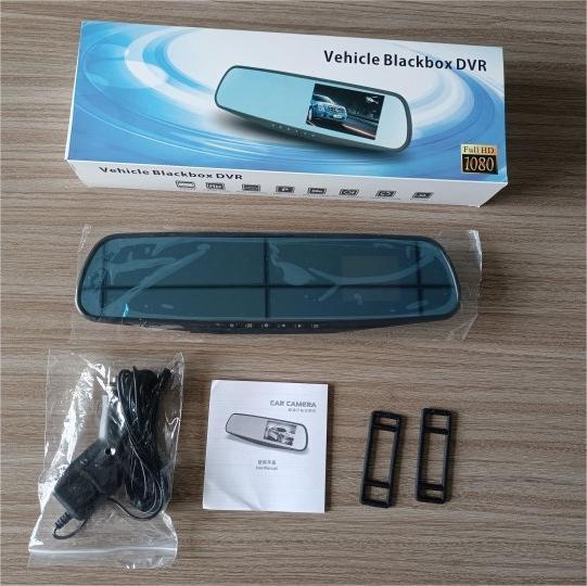 كاميرا سيارة أمامية وخلفية 1080 P مع رؤية ليلية ومراقبة 24/7